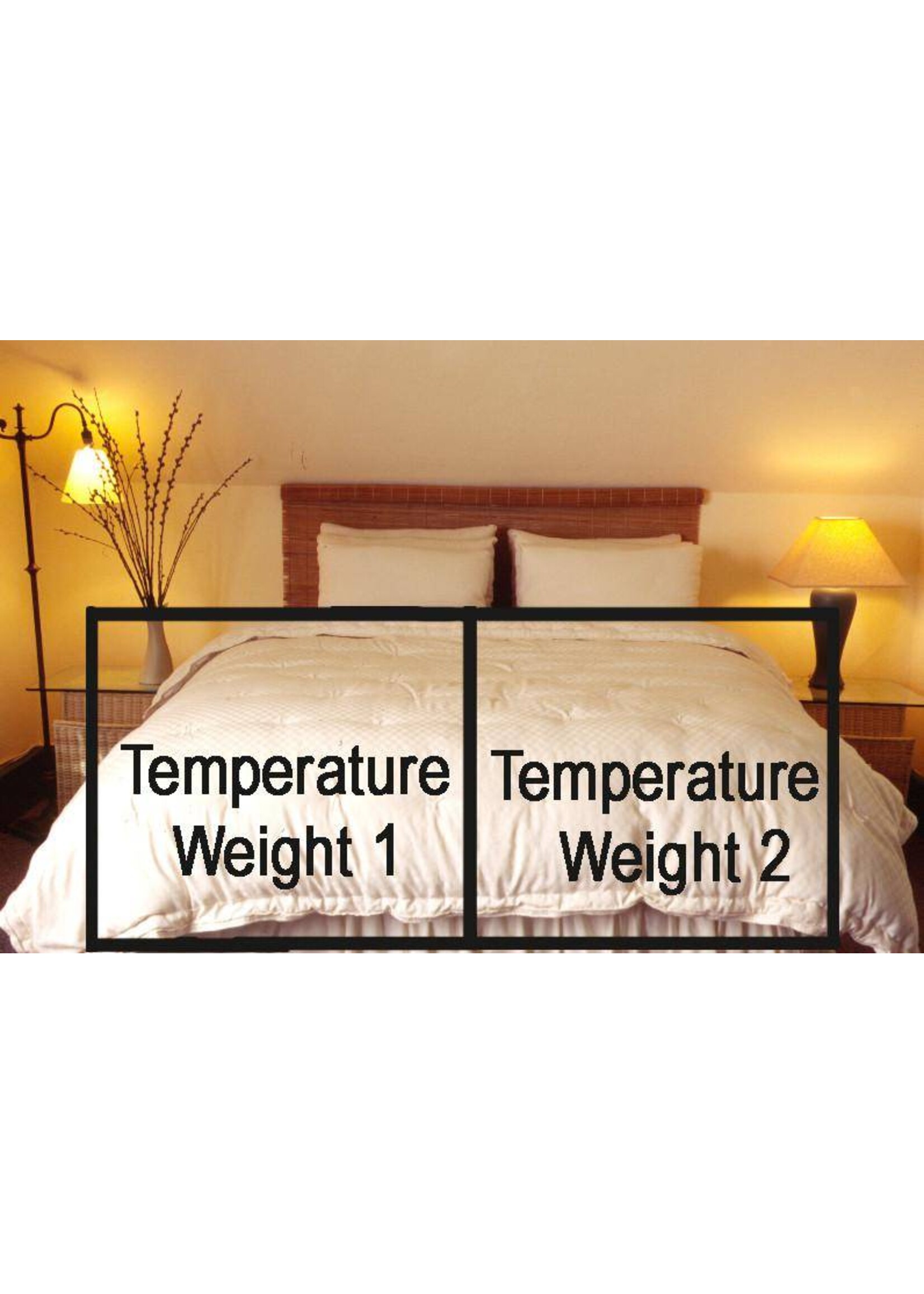 Dual Weight Comforter (Combo #2 - Perfect Comfort & Cool Comfort)