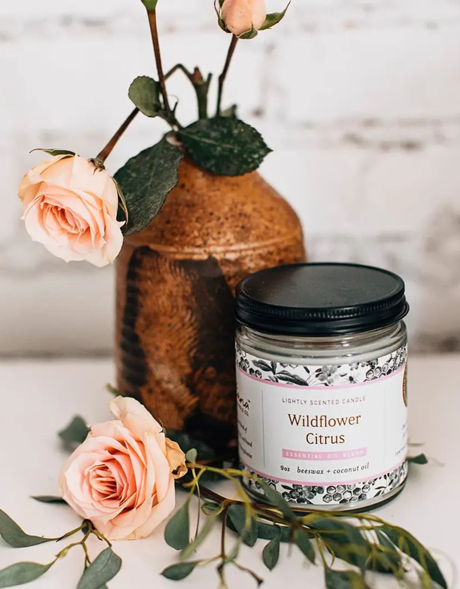 Fontana Candle Co Wildflower & Citrus Candle 9oz