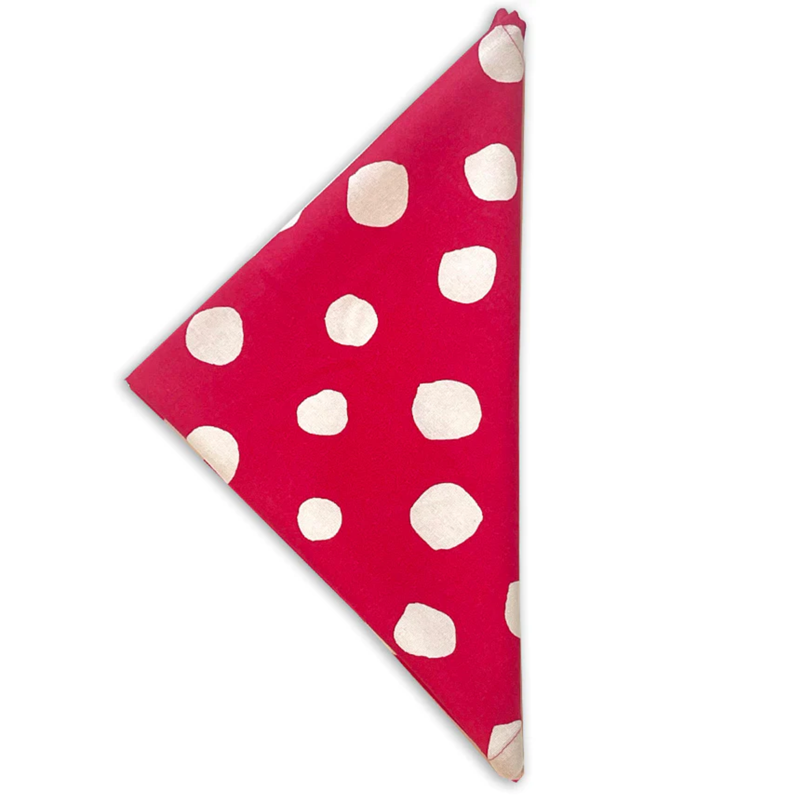 SIP Goods Polka Dot Napkin Raspberry
