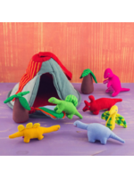Mr. Ellie Pooh Organic Cotton Playhouse Dinosaurs