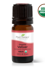 Plant Therapy Organic Vetiver Essential Oil 5ml