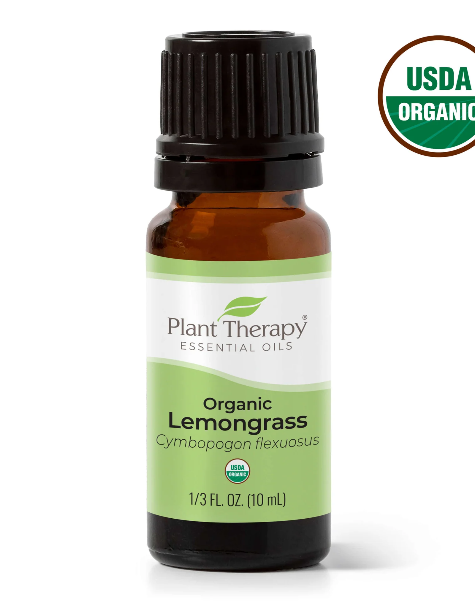 Plant Therapy Organic Lemongrass Essential Oil 10ml