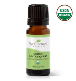 Plant Therapy Organic Lemongrass Essential Oil 10ml