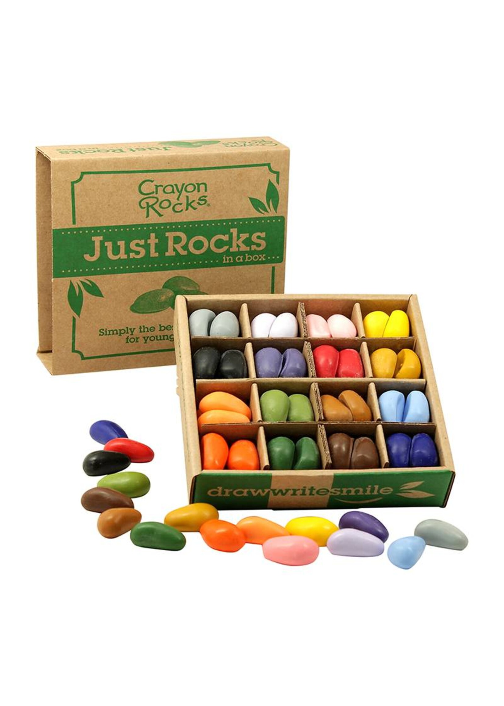 Crayon Rocks in a Box - 32 colors/64 crayons