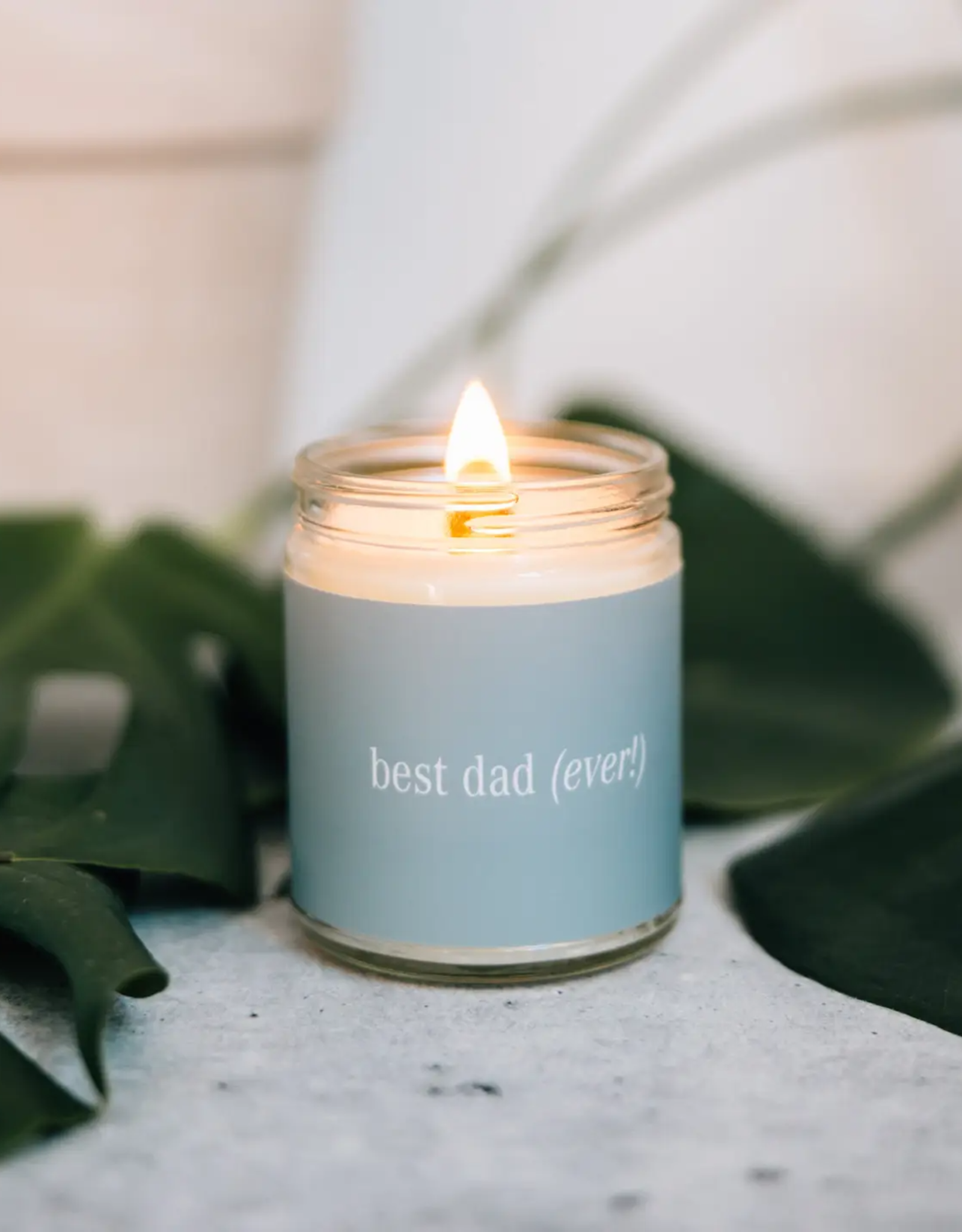 Fontana Candle Co Cypress, Sage & Patchouli "Best Dad Ever" Candle 9oz