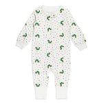 L'oved Baby Footless Zipper Romper - Caterpillar