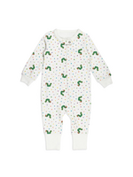 L'oved Baby Footless Zipper Romper - Caterpillar