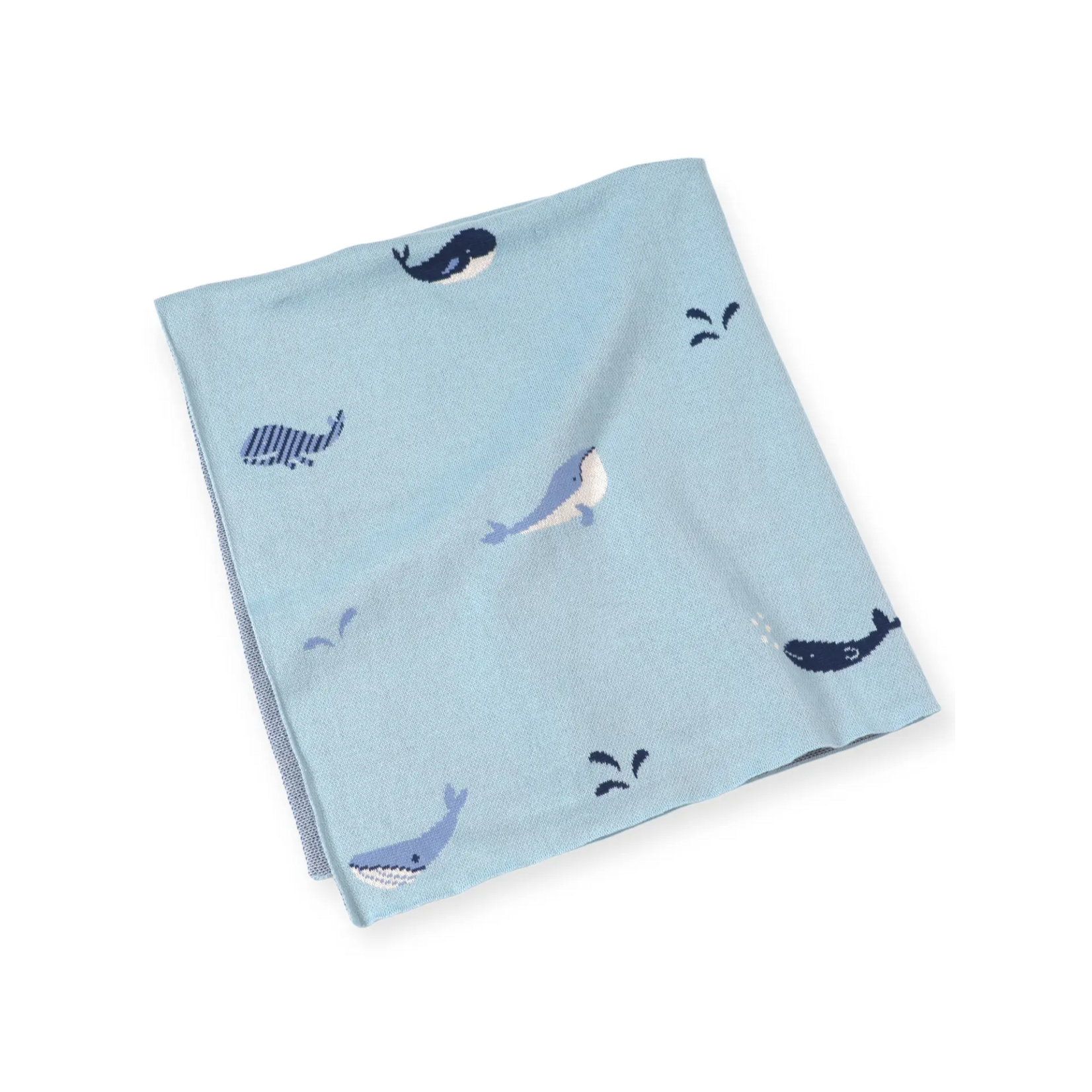 Viverano Knitted Whale Blanket