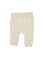 Viverano Baby Legging Sweater Knit Pants - Natural