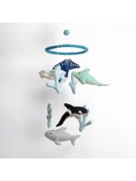 The Winding Road Wool Mobile - Sea Life