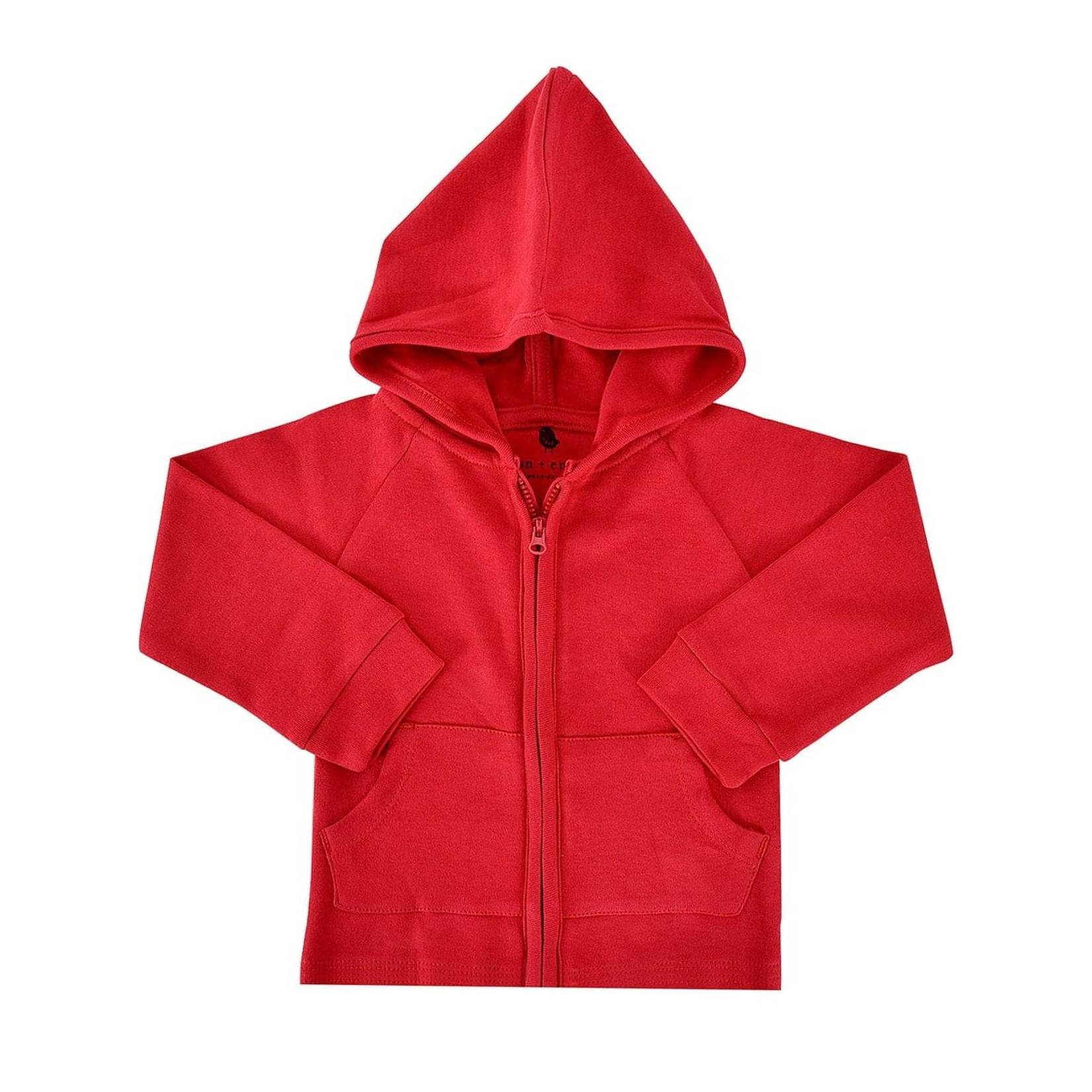 Finn & Emma Scarlet Red Hoodie