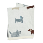Viverano Buddy Dog Knit Baby Blanket