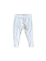 Viverano Pointelle Baby Legging - Soft White