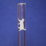 DrinkingStraws 8" Glass Drinking Straw - Etched Cat