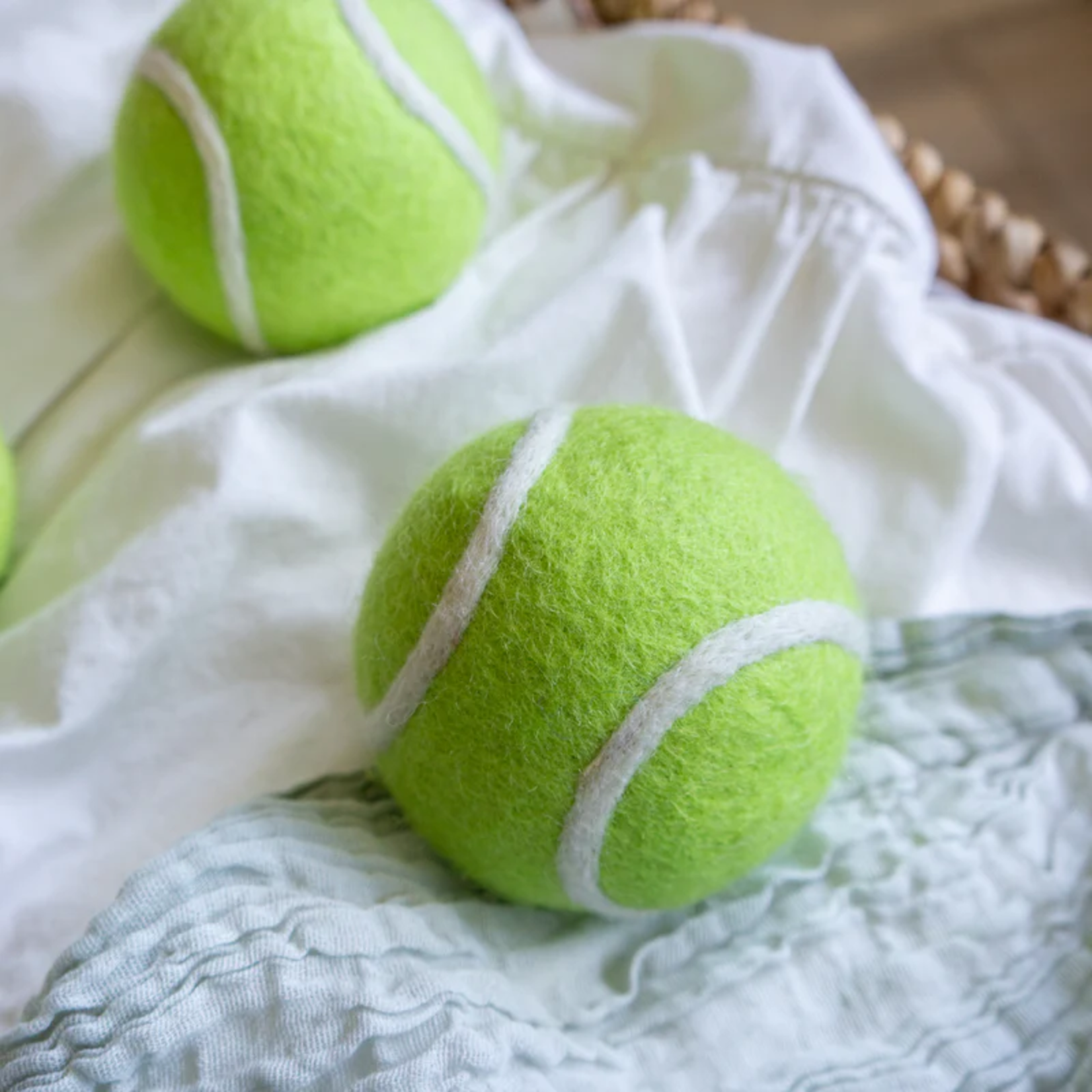 Friendsheep Wool Dryer Ball Single/ Dog Toy - Tennis Ball