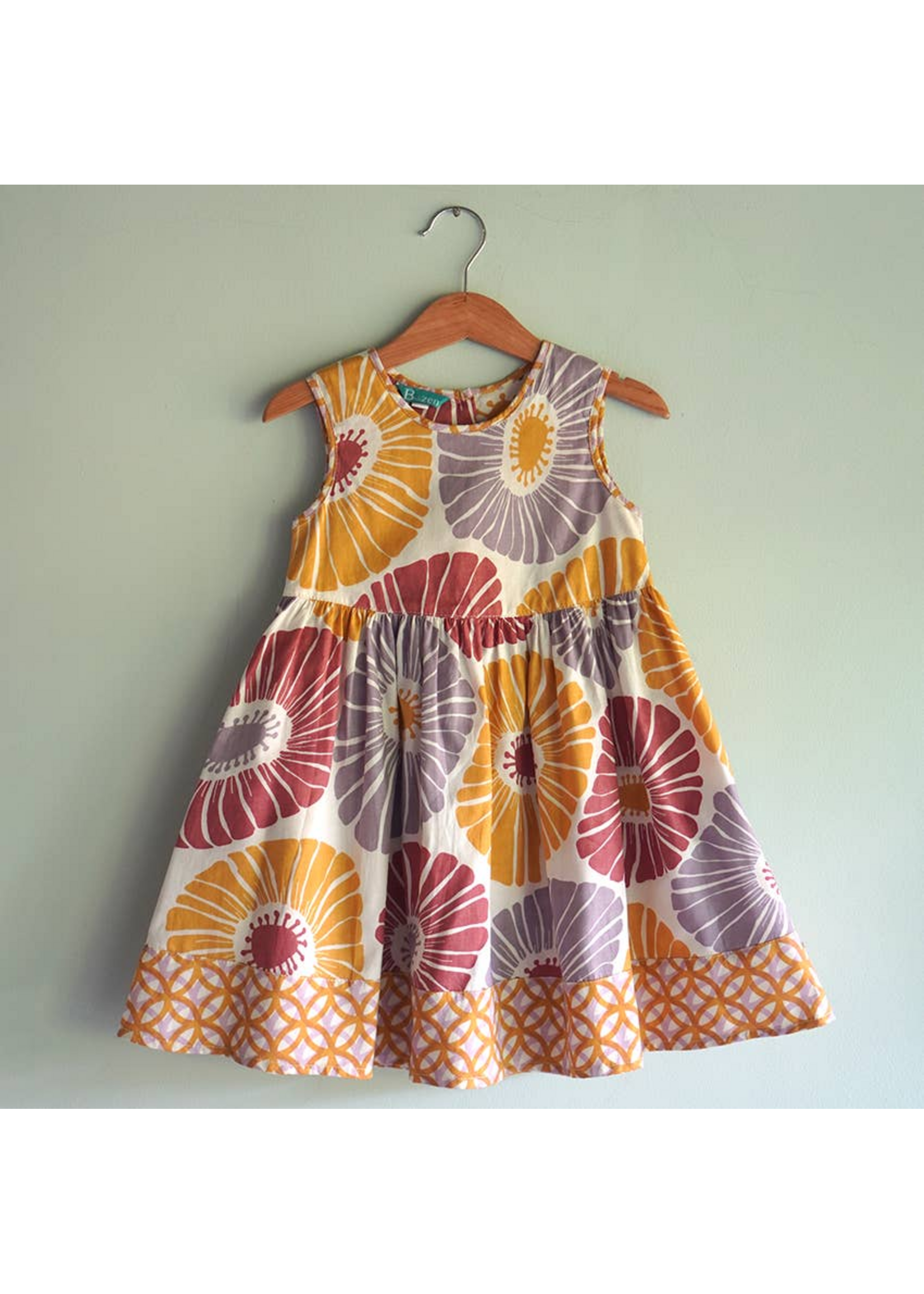 Zen Zen Scrappy Sun Dress- Mulberry Mauve