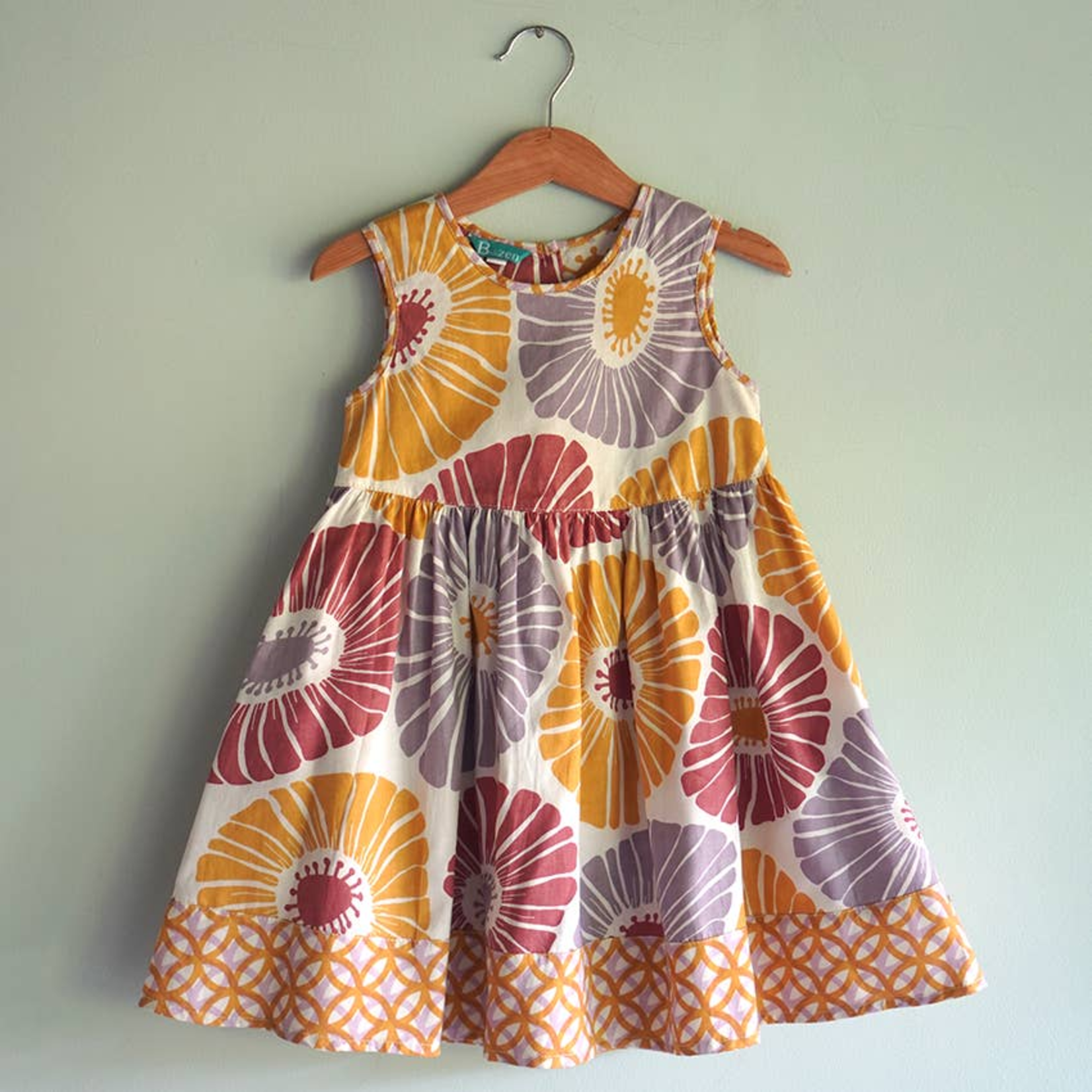 Zen Zen Scrappy Sun Dress- Mulberry Mauve