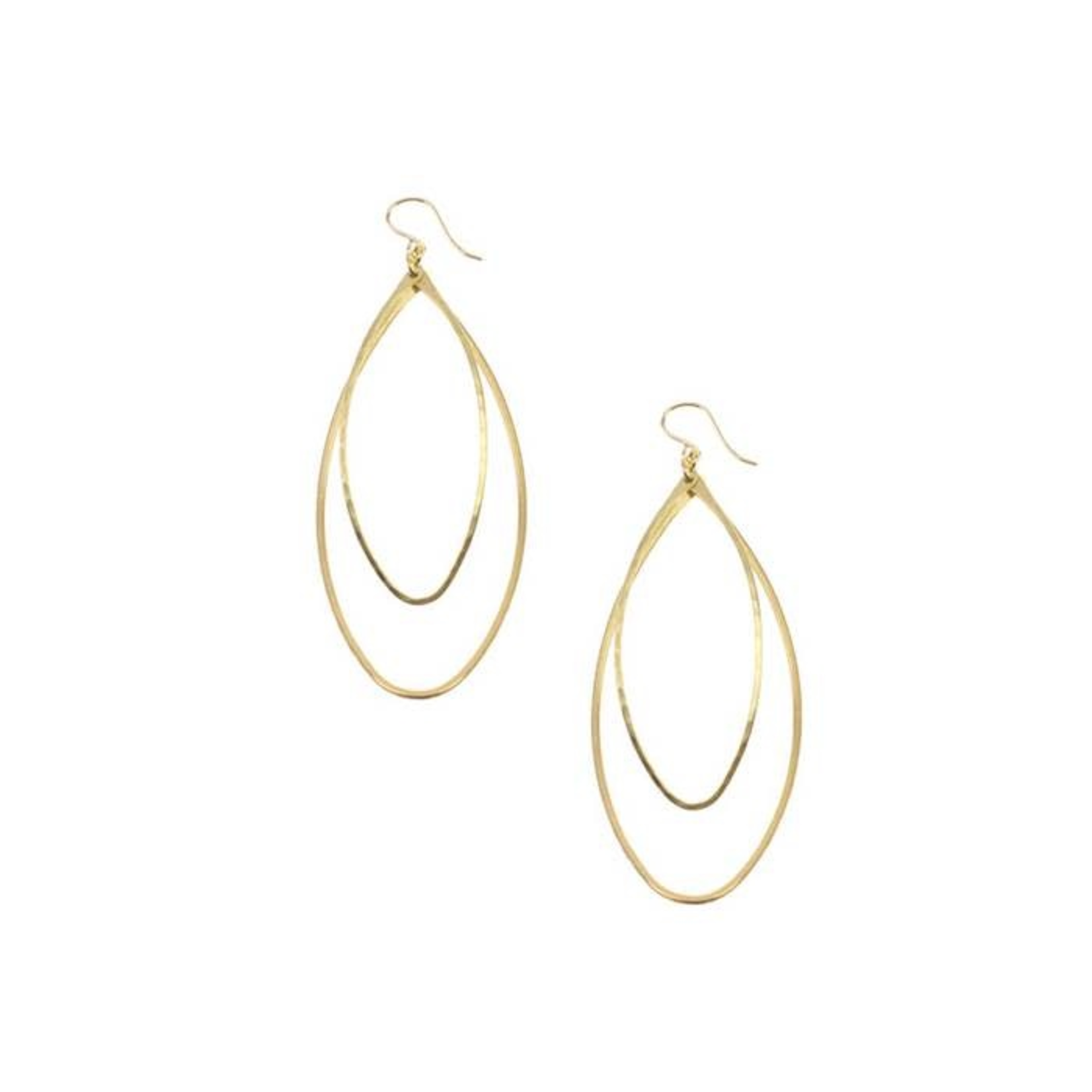 Double Teardrop Earring