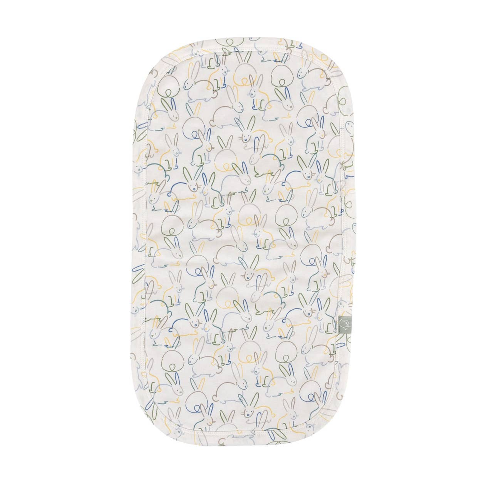 Finn & Emma Burp Cloth - Bunnies