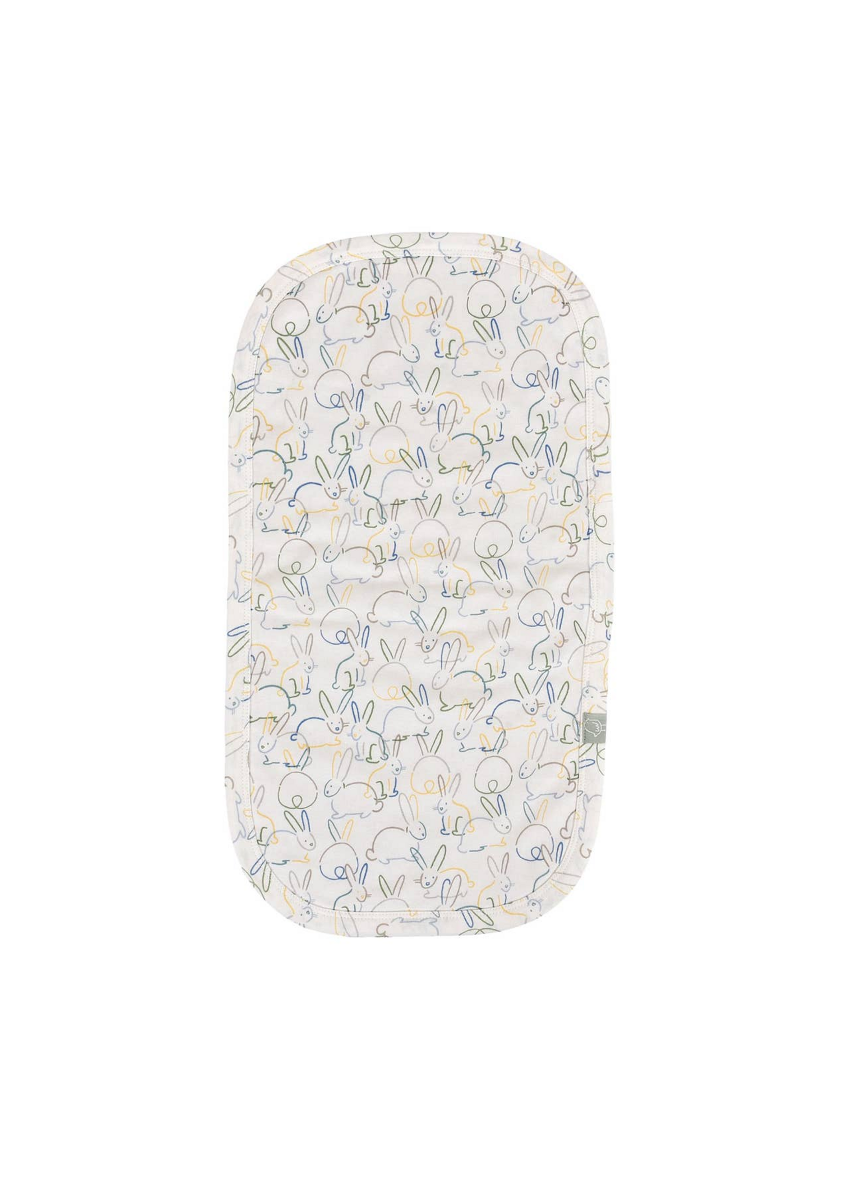 Finn & Emma Burp Cloth - Bunnies