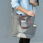 Maika Goods Reclaimed Cotton Canvas Commuter Tote Big Sur