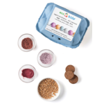 Egg Coloring Kit in Egg Carton