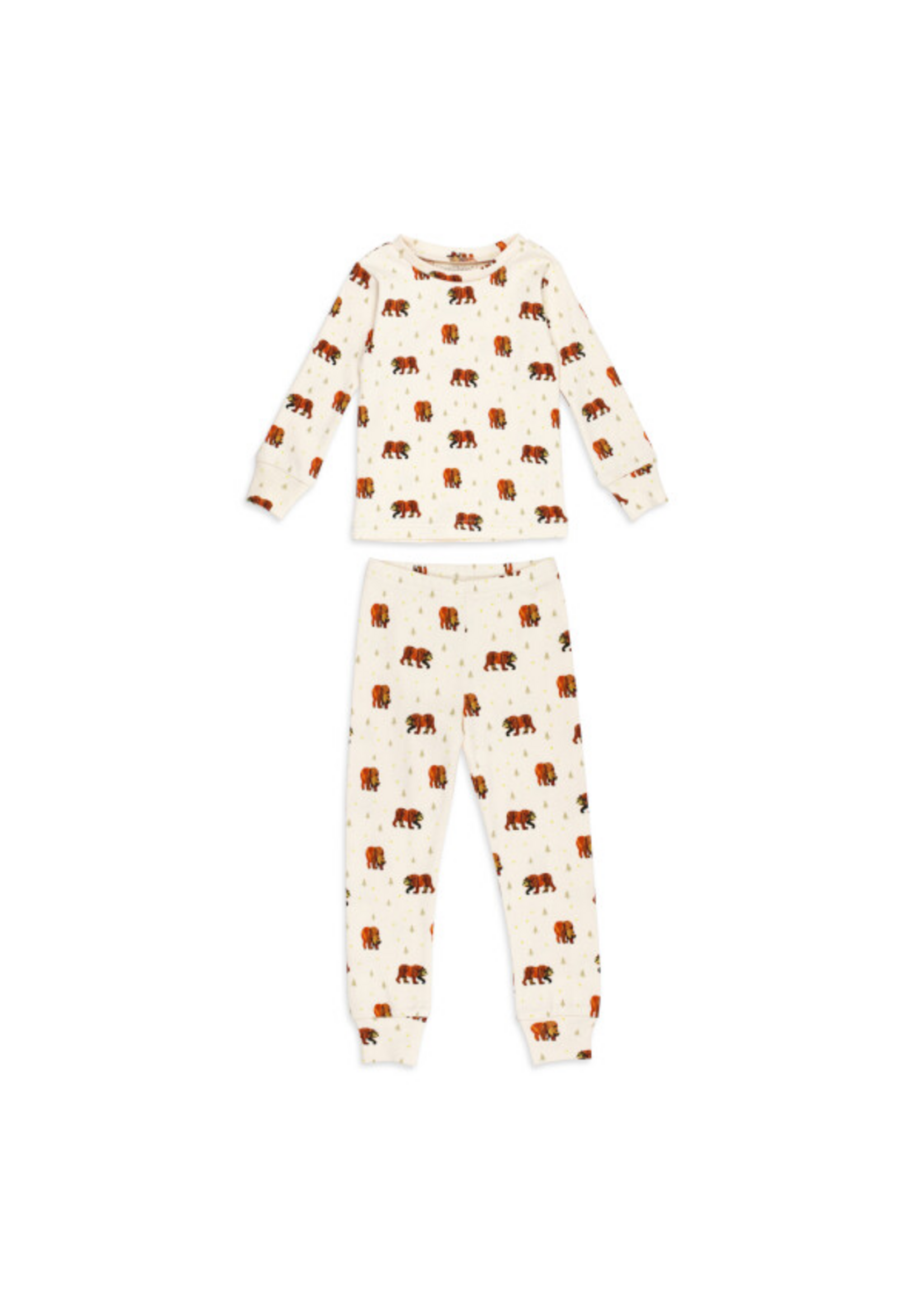 L'oved Baby PJ Set - Brown Bear