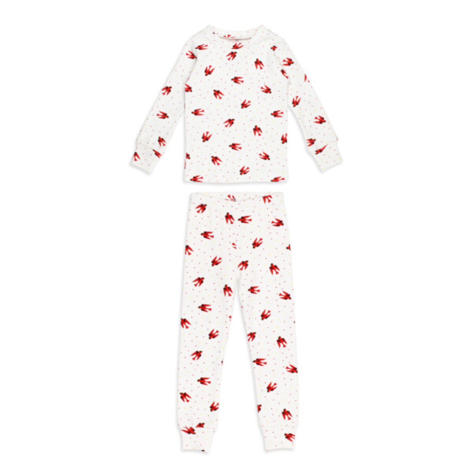 L'oved Baby PJ Set - Red Bird