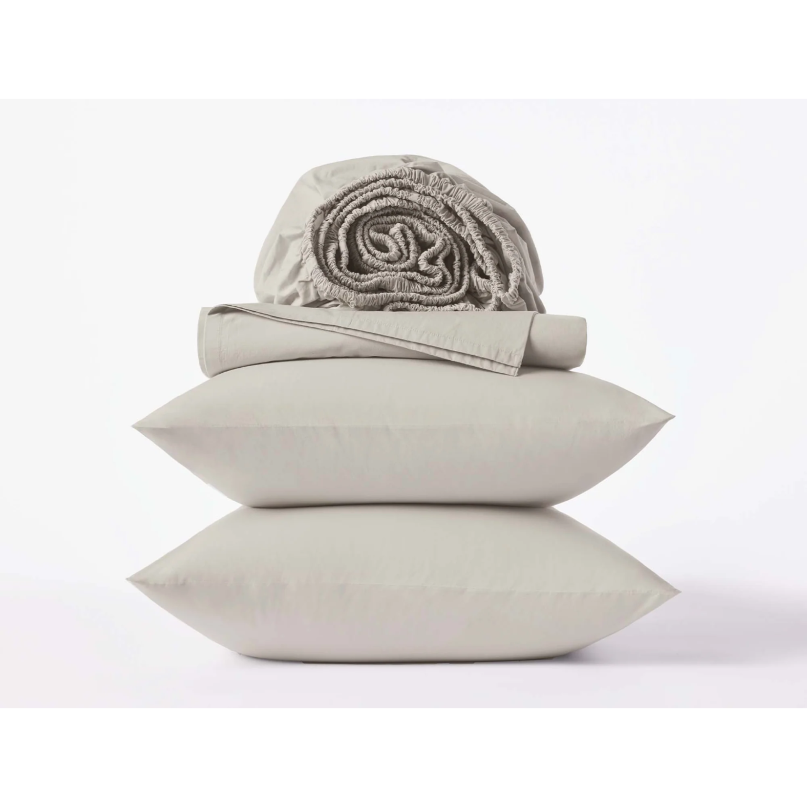 Refined Organic Percale Sheet Set