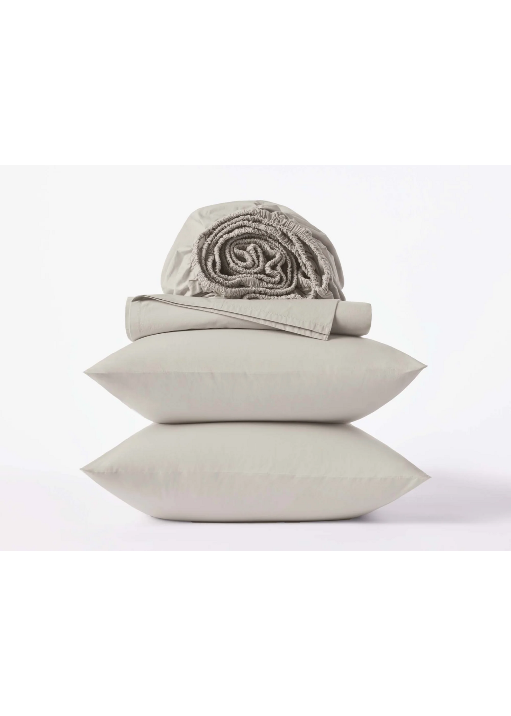 Refined Organic Percale Sheet Set
