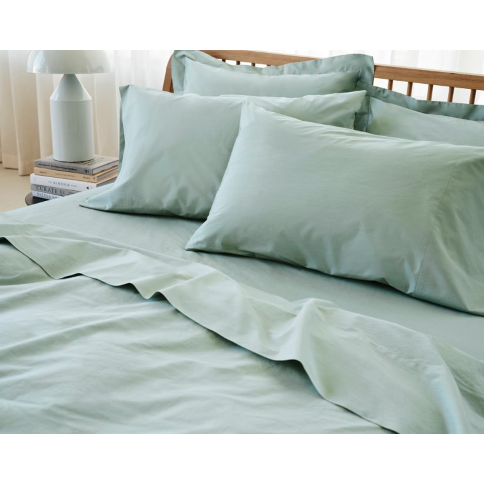 Refined Organic Percale Sheet Set