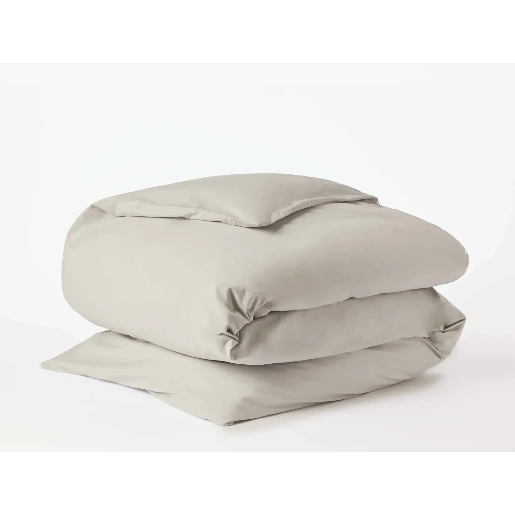 Refined Organic Percale Duvet Cover
