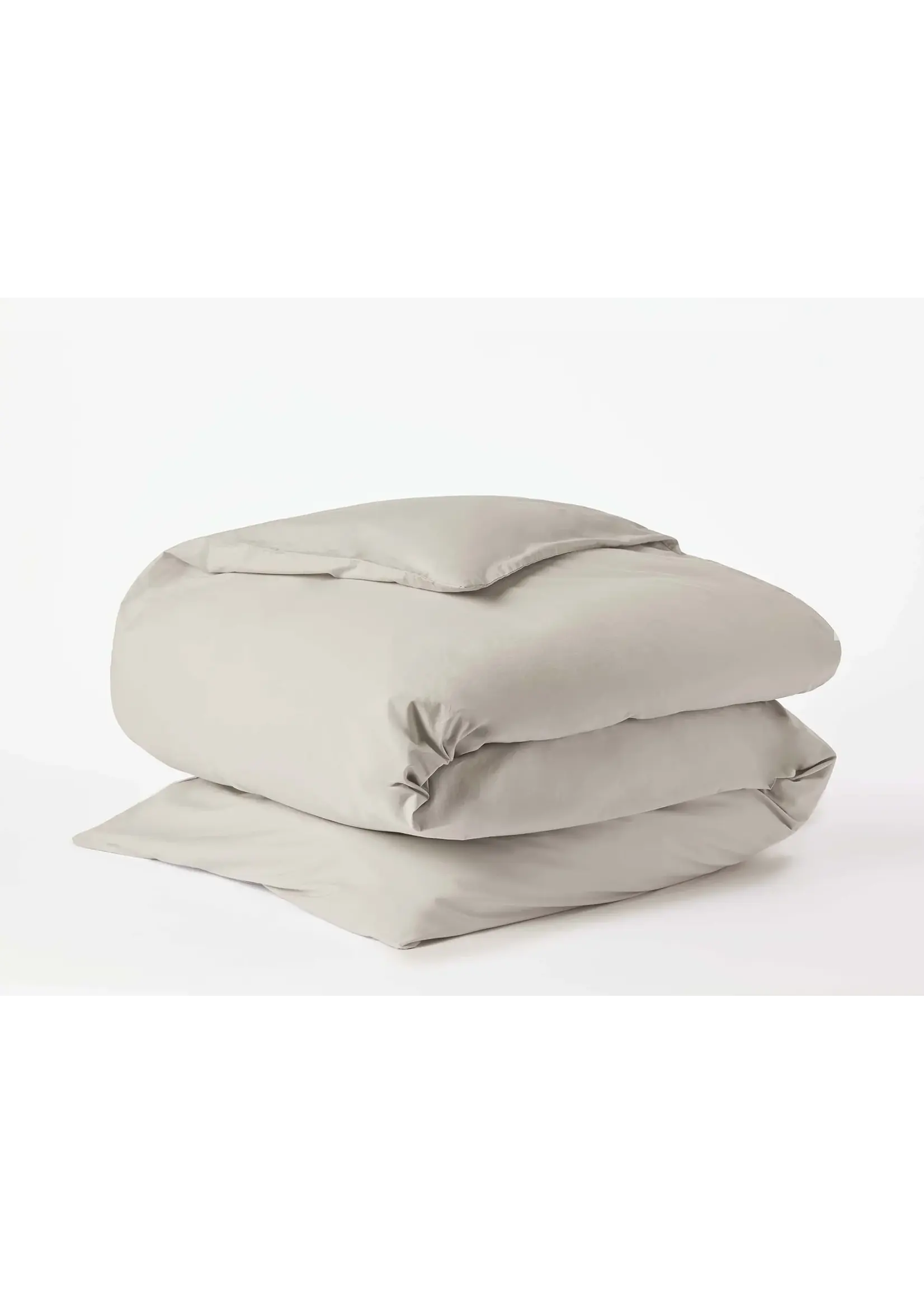 Refined Organic Percale Duvet Cover