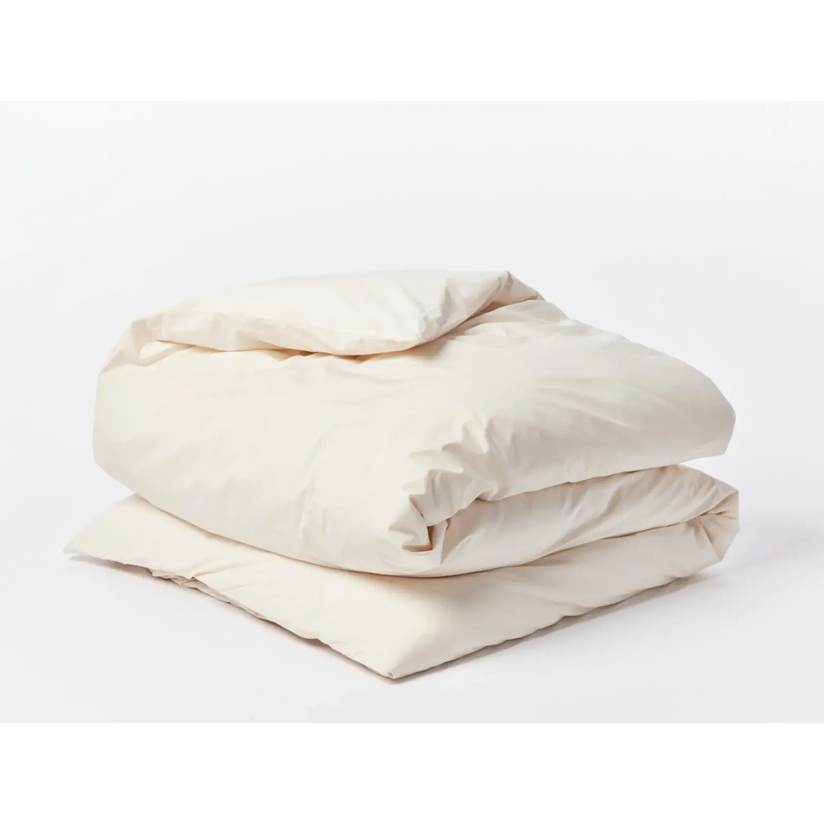 Refined Organic Percale Duvet Cover