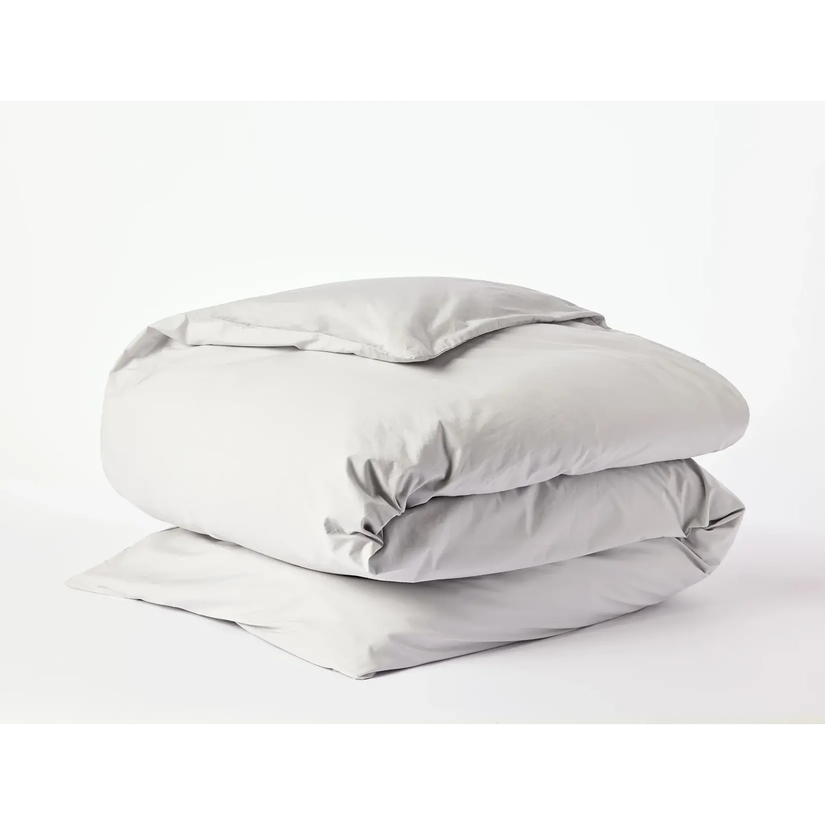 Refined Organic Percale Duvet Cover