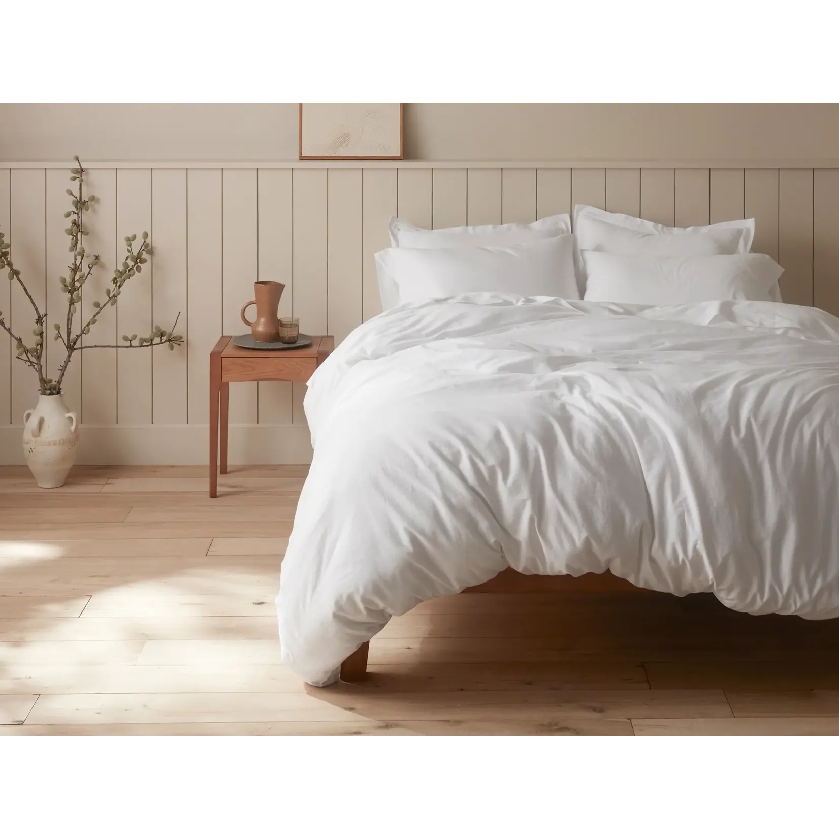 Cloud Soft Organic Sateen Duvet Cover