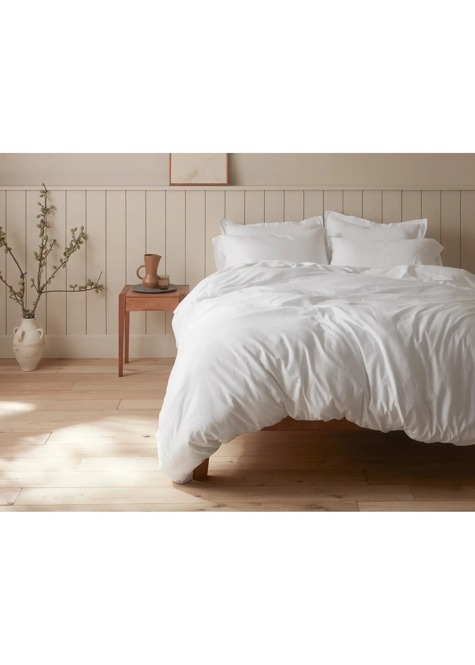 Cloud Soft Organic Sateen Duvet Cover