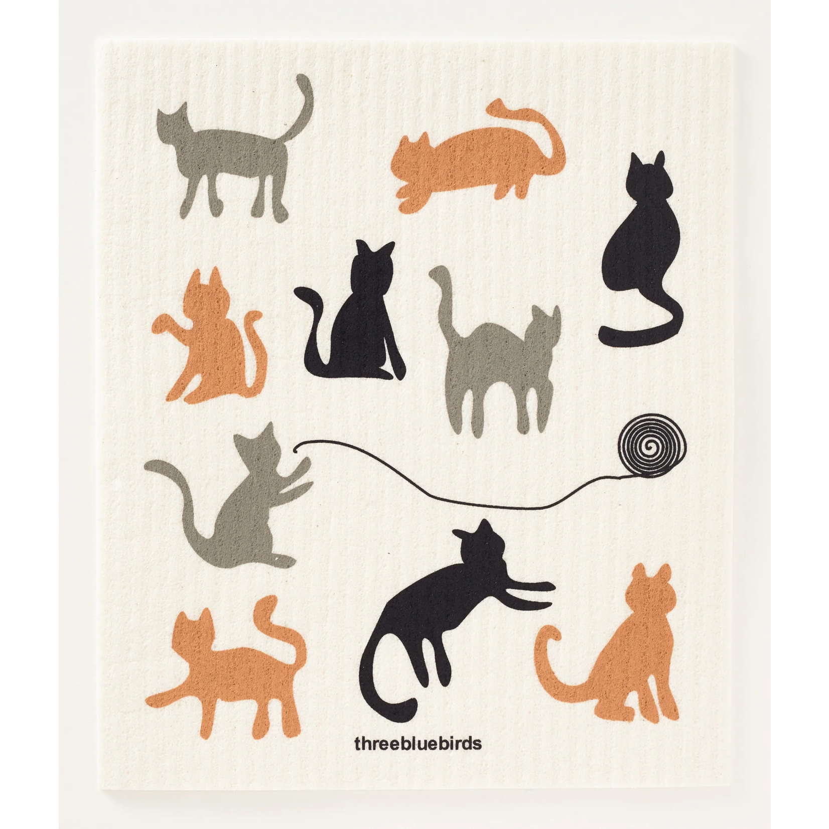 Three Bluebirds Organic Cotton & Wood Cellulose Swedish Towels-