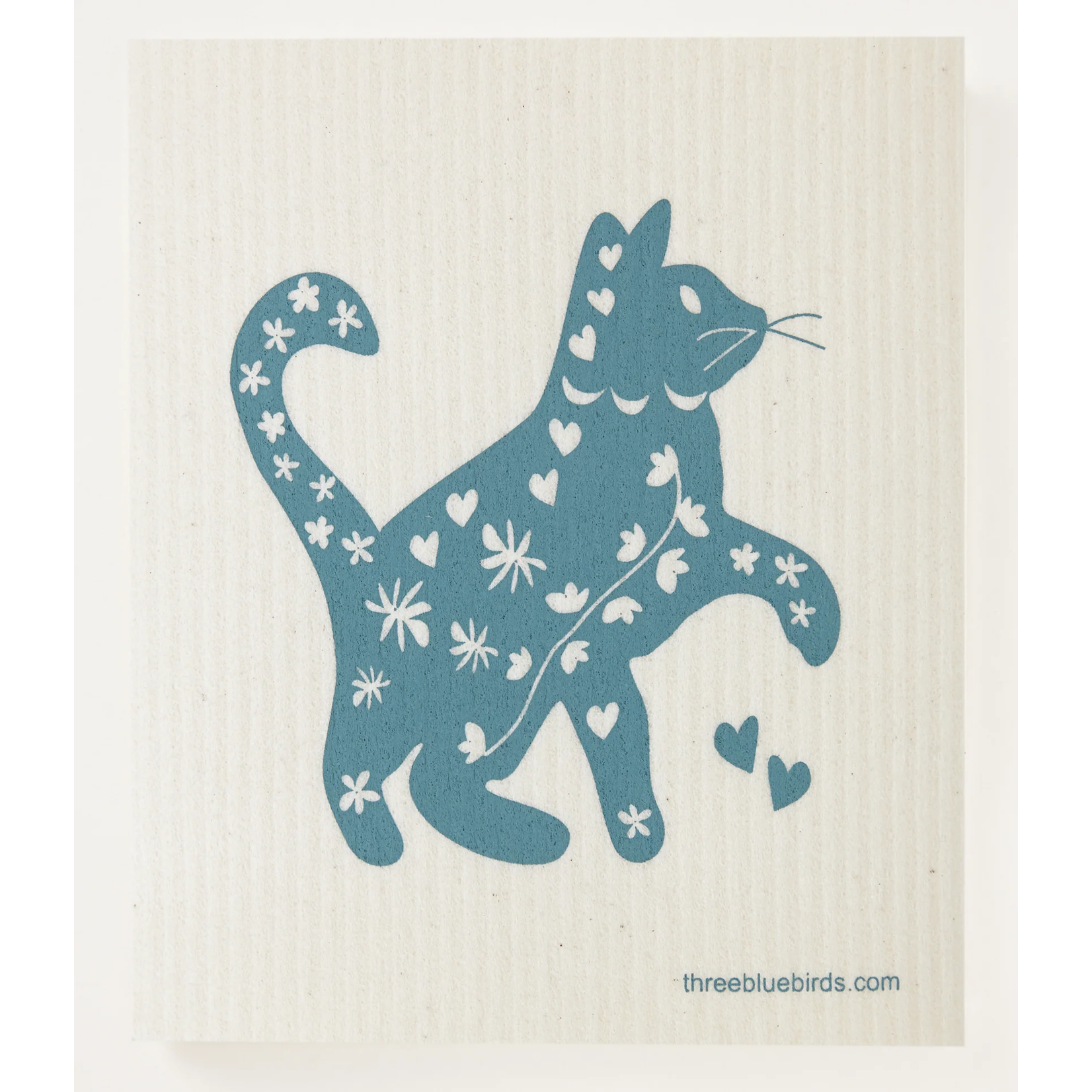 Three Bluebirds Organic Cotton & Wood Cellulose Swedish Towels-