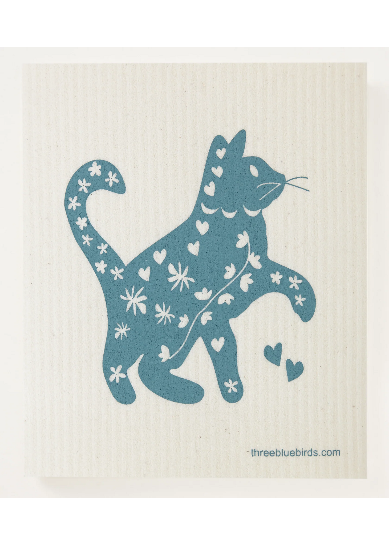 Three Bluebirds Organic Cotton & Wood Cellulose Swedish Towels-