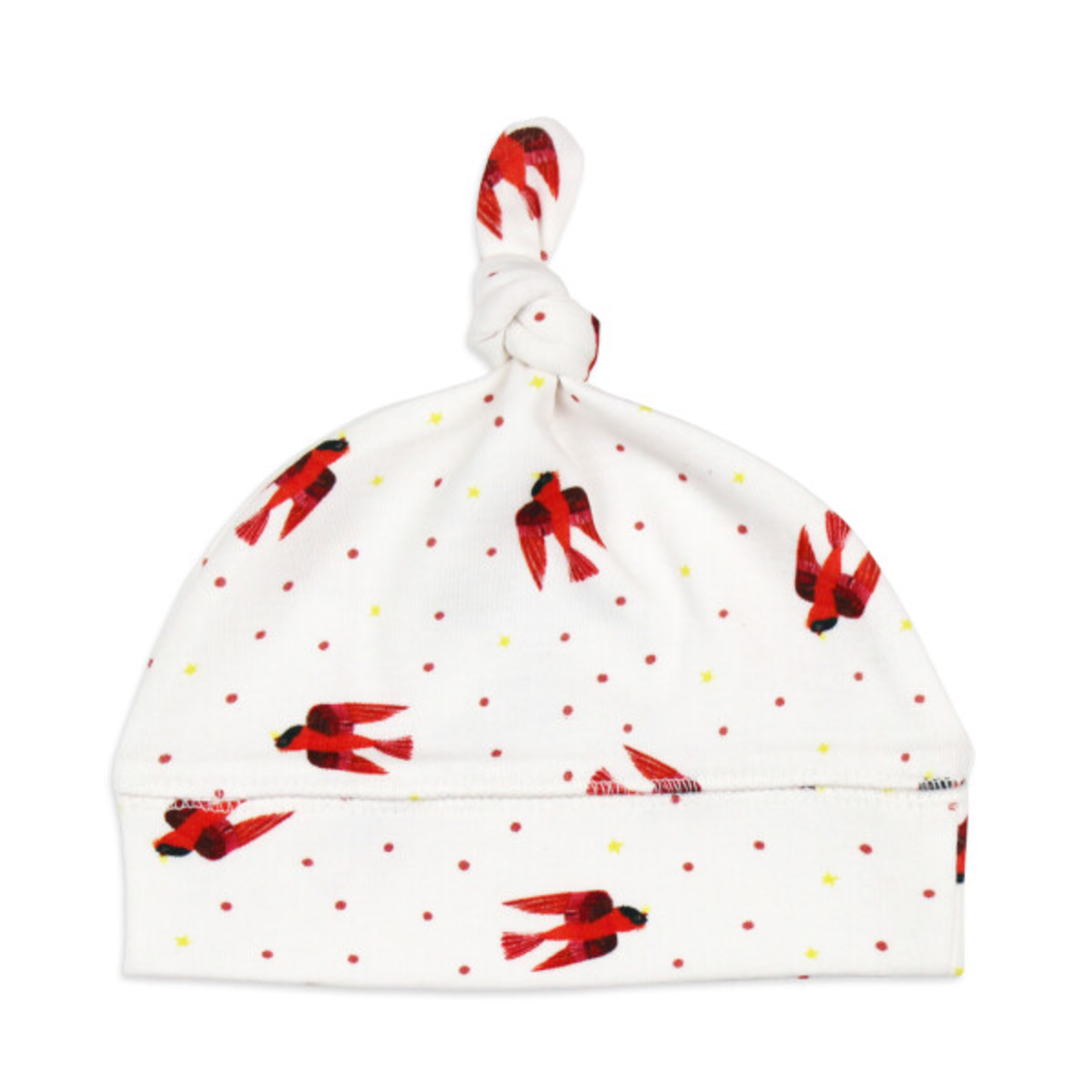 L'oved Baby Knot Hat Red Bird
