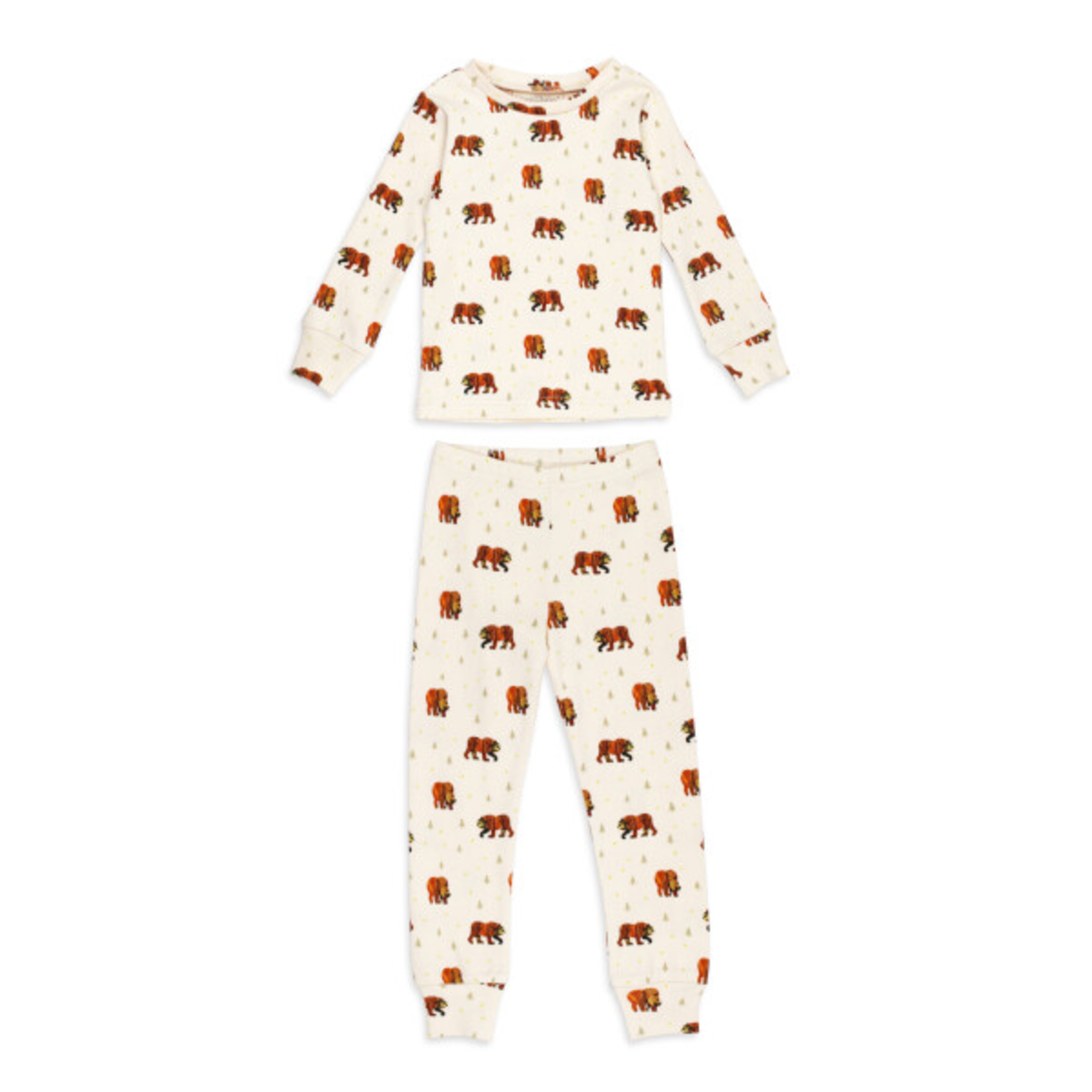 L'oved Baby PJ Set - Brown Bear