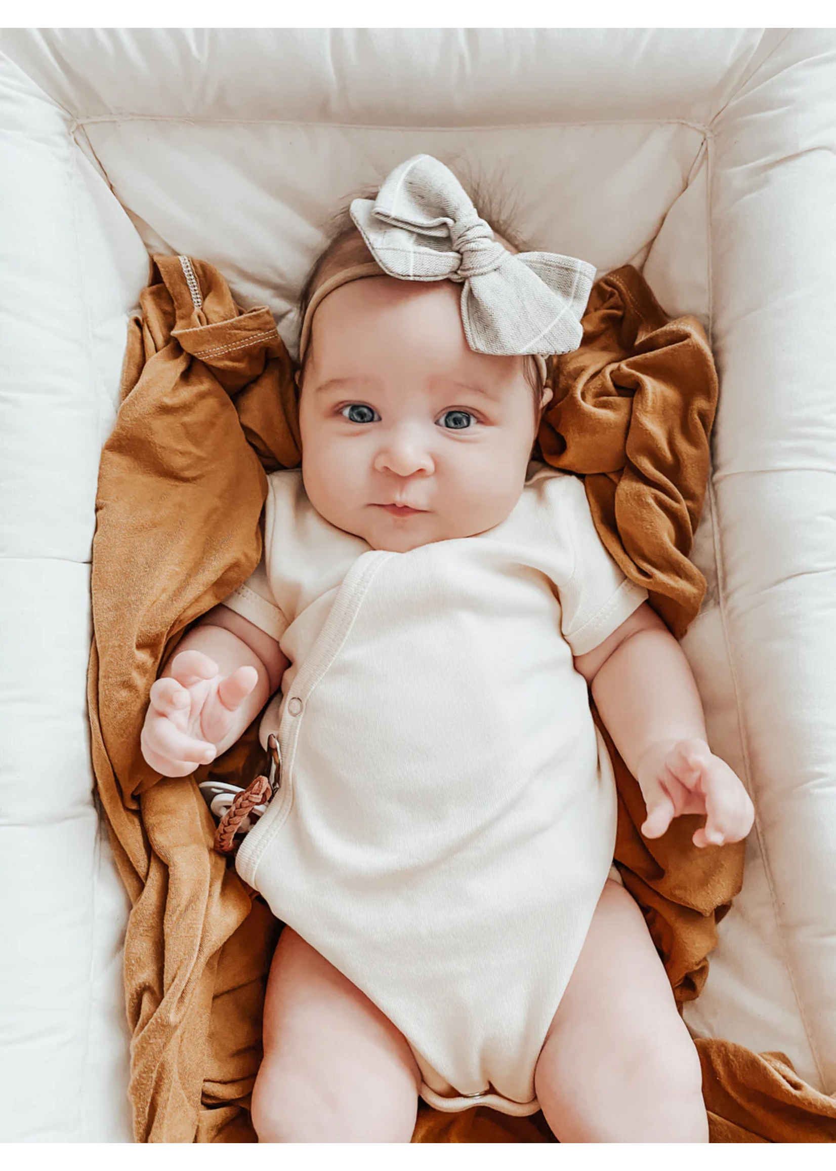 L'oved Baby Organic Cotton Short Sleeve Baby Bodysuit