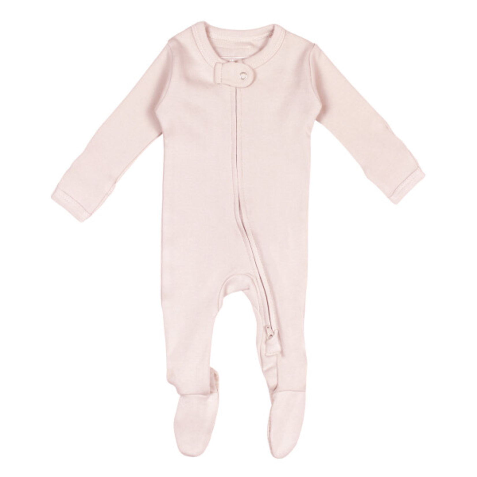 L'oved Baby Organic Cotton 2-Way Zipper Baby Footie