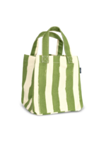 Maika Goods Recycled Canvas Lunch Tote -  Linea Olive