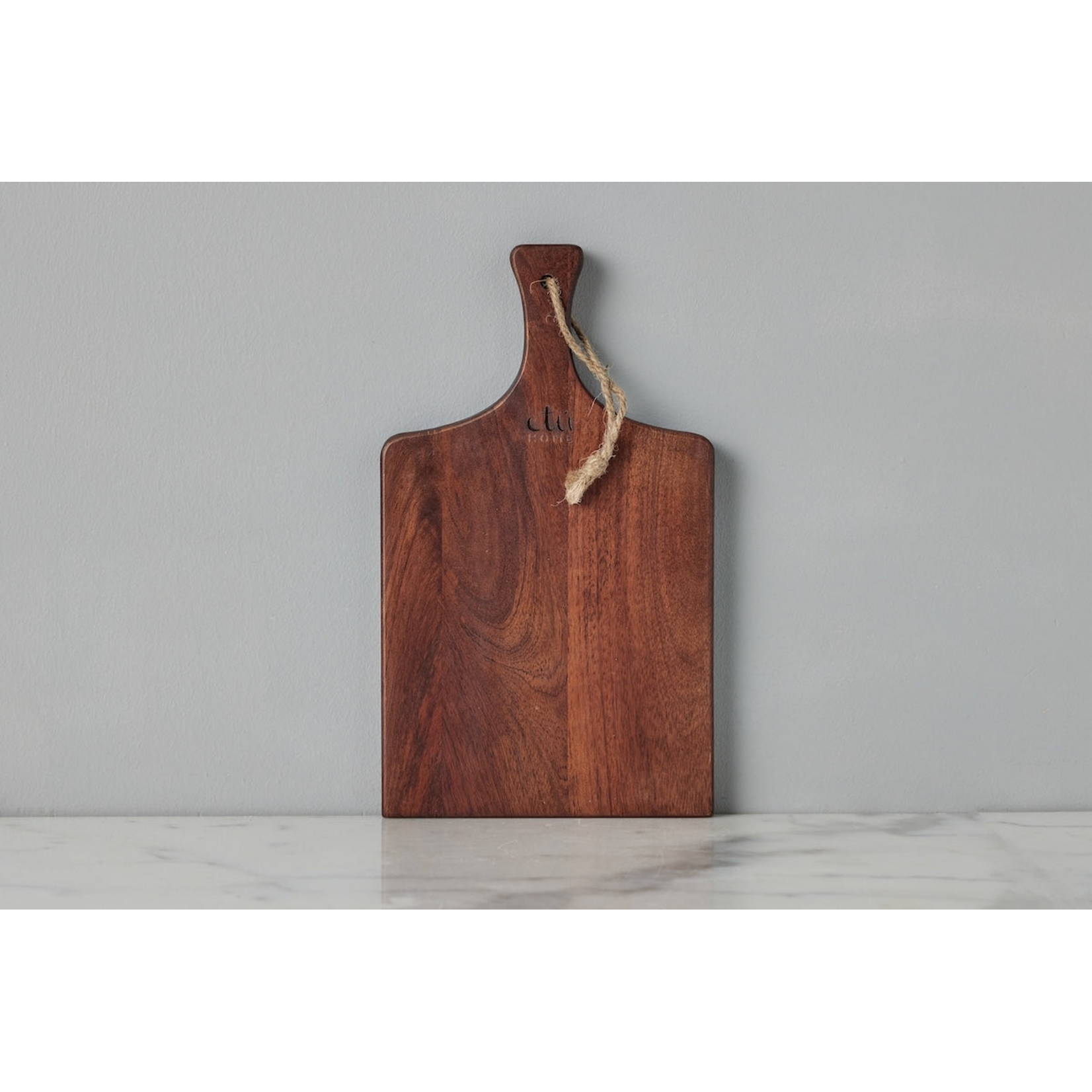 Etu Home Mini Saddle Acacia Wood Charcuterie Cheese Board