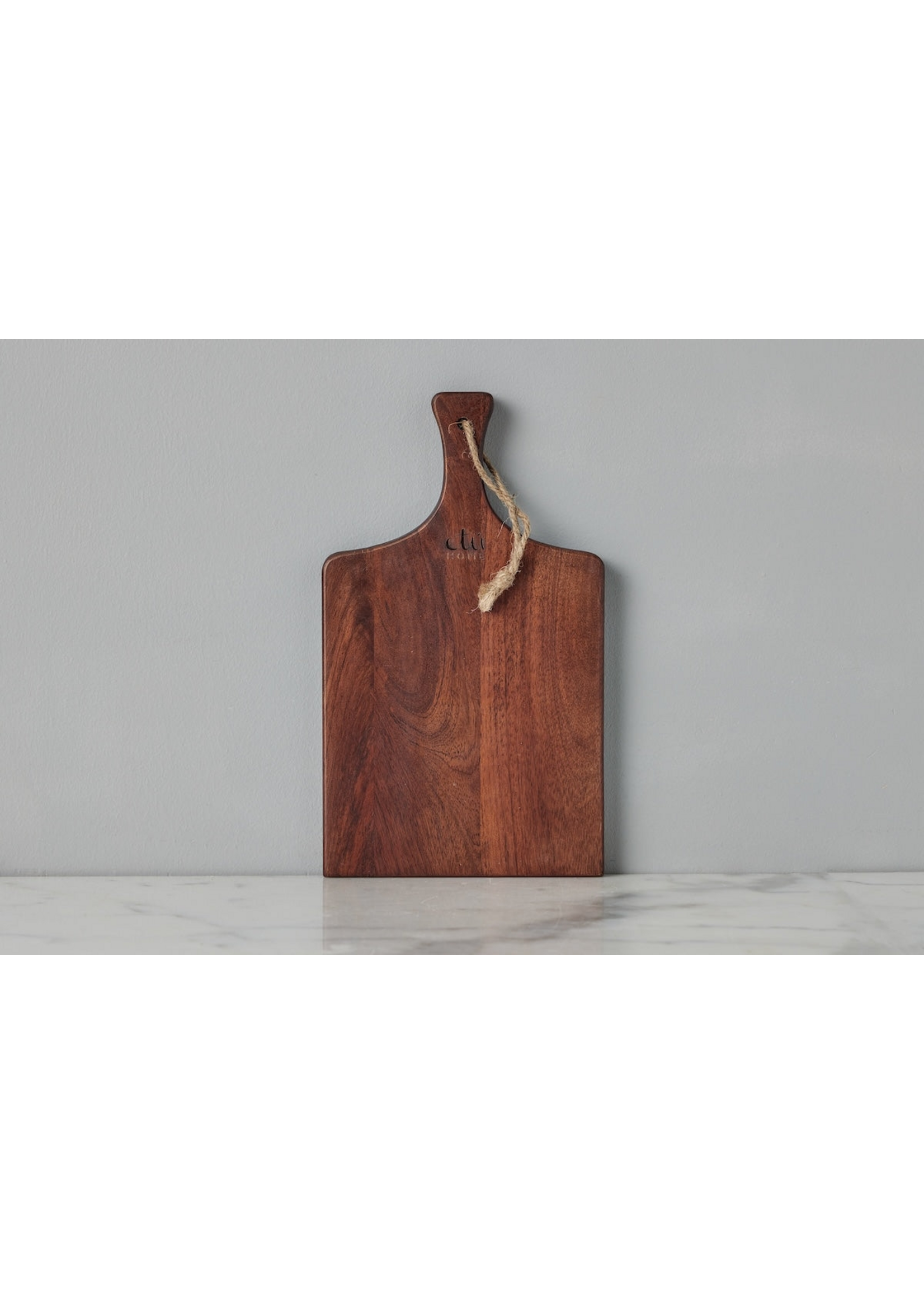 Etu Home Mini Saddle Acacia Wood Charcuterie Cheese Board