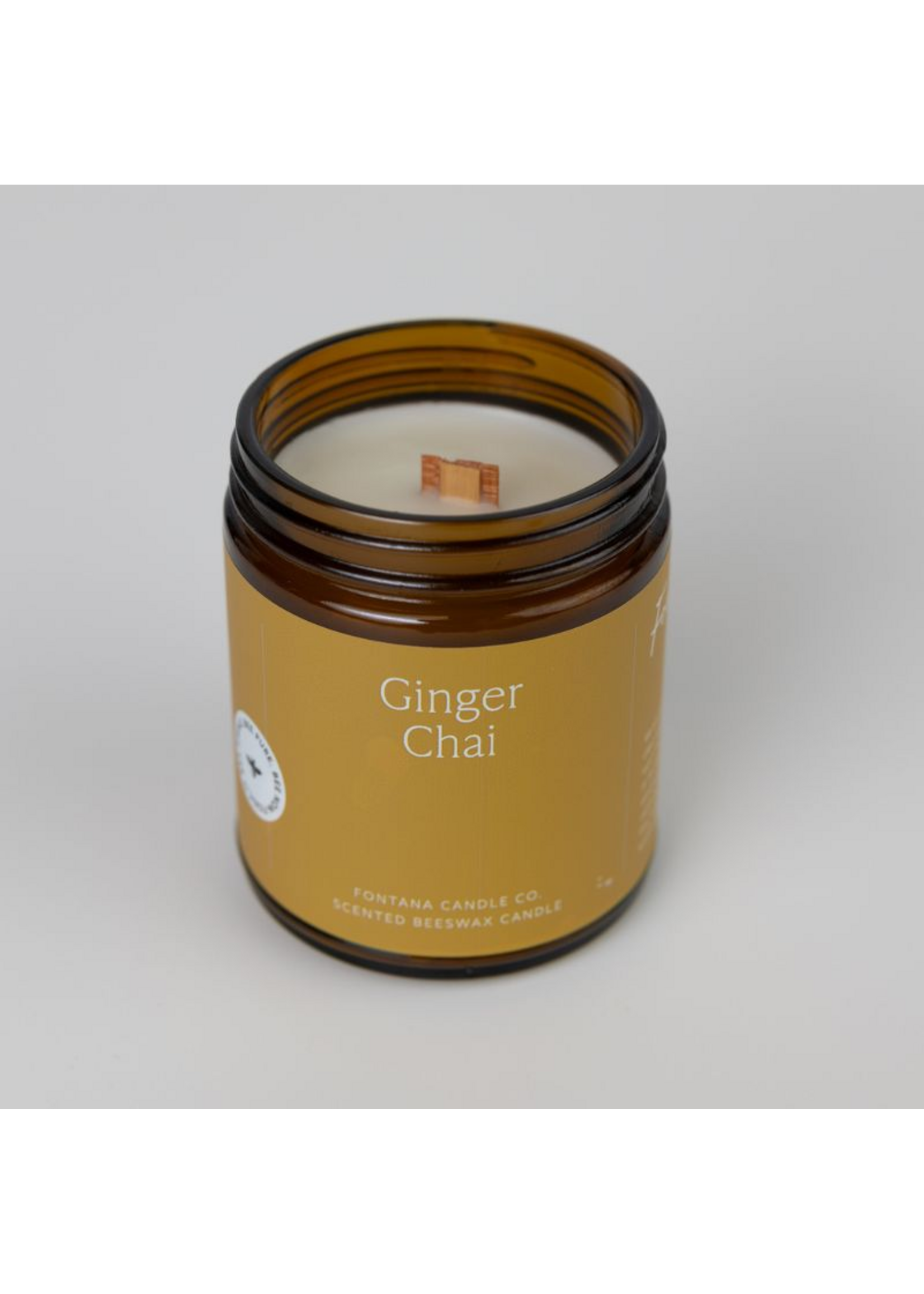Fontana Candle Co Ginger Chai Candle 9oz