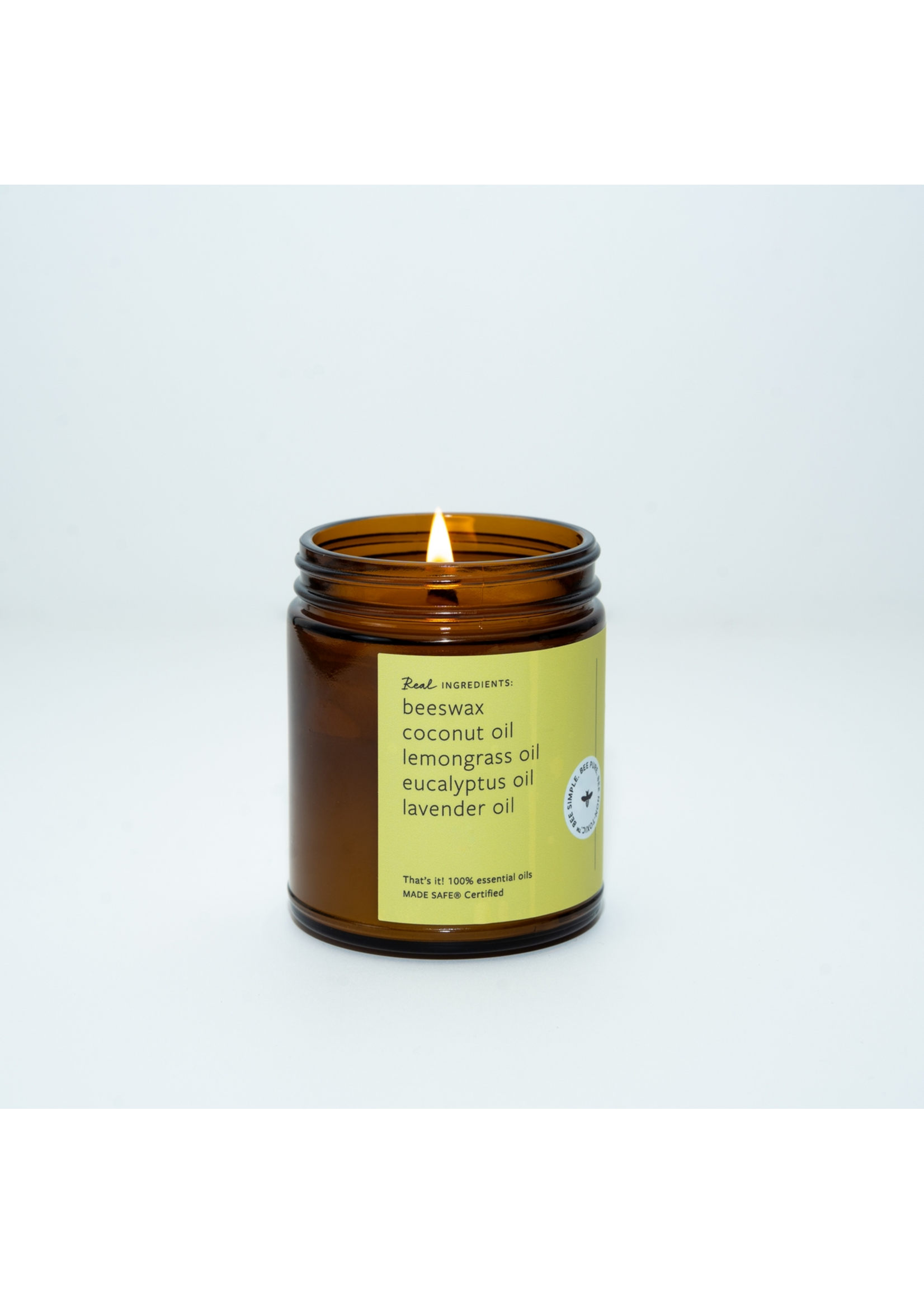 Fontana Candle Co Lemongrass Eucalyptus Candle 9oz