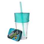 GoSili Silicone Straw Lid in Travel Tin